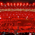 Night Panorama Bryant-Denny Stadium